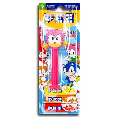 1 x PEZ Spender Amy (Sonic) inkl. 2 x Pez Bonbons 2 x 8,5 g von PEZ