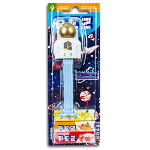 1 x PEZ Spender Astronaut (Mars Mission) inkl. 2 x Pez Bonbons 2 x 8,5 g von PEZ