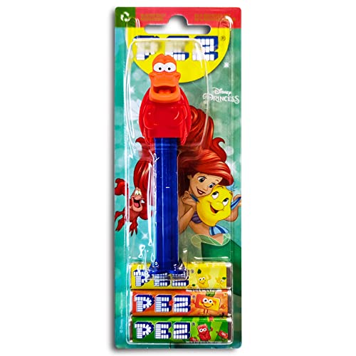 1 x PEZ Spender Disney Ariel Sebastian inkl. 2 x Pez Bonbons 2 x 8,5 g 1 x PEZ Spender Disney Ariel Sebastian inkl. 2 x Pez Bonbons 2 x 8,5 g von PEZ