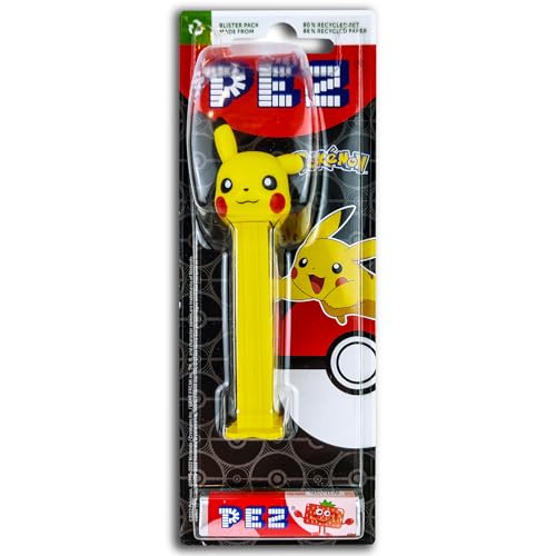 1 x PEZ Spender Pokemon Pikachu inkl. 2 x Pez Bonbons 2 x 8,5 g von PEZ