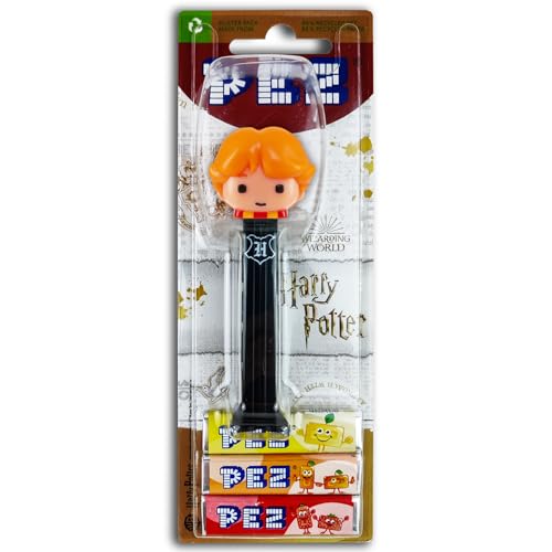1x PEZ Spender Harry Potter Ron Weasley inkl. 2 x Pez Bonbons 2 x 8,5 g von PEZ