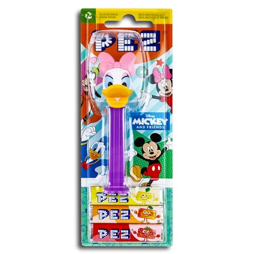 1x PEZ Spender Mickey and Friend Dasiy inkl. 2 x Pez Bonbons 2 x 8,5 g von PEZ