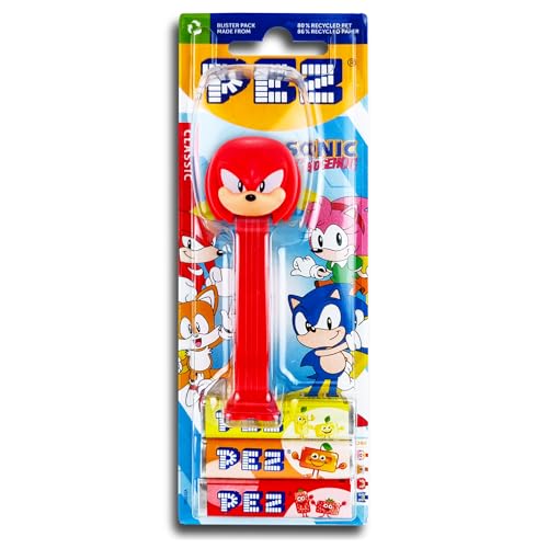 1x PEZ Spender Sonic inkl. 2 x Pez Bonbons 2 x 8,5 g von PEZ