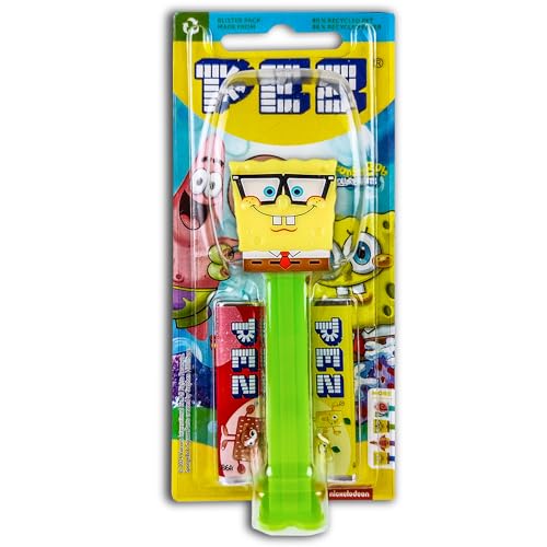 1x PEZ Spender Spongbob Schwammkopf Nerd inkl. 2 x Pez Bonbons 2 x 8,5 g 1x PEZ Spender Spongbob Schwammkopf Nerd inkl. 2 x Pez Bonbons 2 x 8,5 g von PEZ