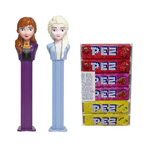 Die Eiskönigin 2 PEZ Spender-Set – Elsa PEZ Spender und Anna PEZ Spender mit 6 zusätzlichen Süßigkeiten-Nachfüllpackungen | Eiskönigin Partygeschenke, Grab Bags Die Eiskönigin 2 PEZ Spender-Set – Elsa PEZ Spender und Anna PEZ Spender mit 6 zusätzlichen Süßigkeiten-Nachfüllpackungen | Eiskönigin Partygeschenke, Grab Bags von PEZ
