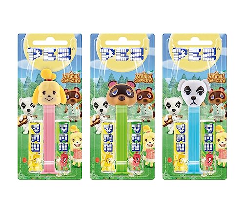 PEZ Spender Animal Crossing Mischpaket 12er / 12 X17g= 204g von PEZ