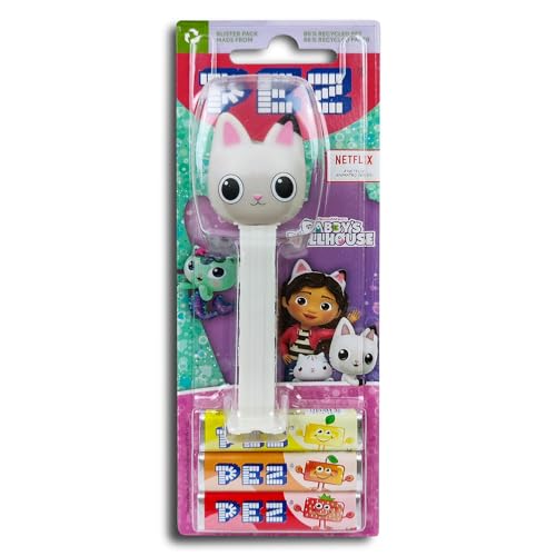 PEZ Spender Pandy Paws (Gabby's Dollhouse) inkl. 2 x Pez Bonbons 2 x 8,5 g von PEZ