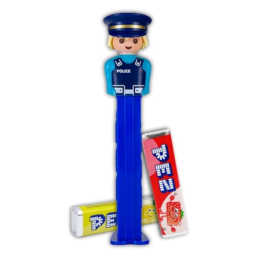 PEZ Spender Playmobil inkl. 2 x Pez Bonbons 2 x 8,5 g Polizei PEZ Spender Playmobil inkl. 2 x Pez Bonbons 2 x 8,5 g Polizei von PEZ