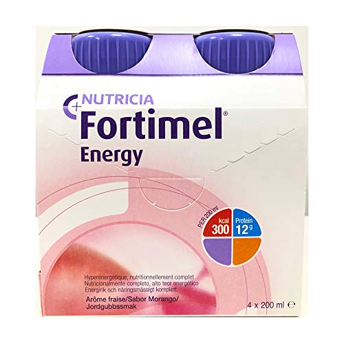 FORTIMEL Energy Multi Fibre Erdbeergeschmack, 4X200 ml FORTIMEL Energy Multi Fibre Erdbeergeschmack, 4X200 ml von Nutricia