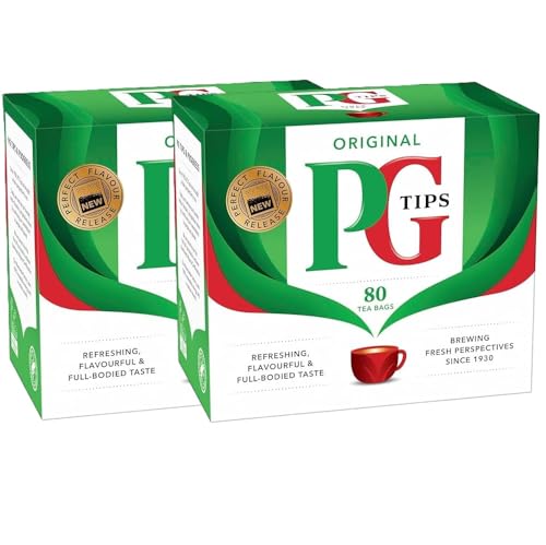 PG Tips - Original Schwarztee - 2 x 80 Teebeutel von PG tips
