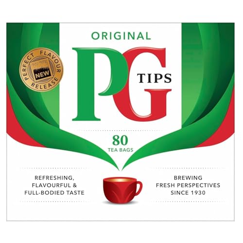 PG Tips Pyramid Bags Premium Black Tea 80 ct PG Tips Pyramid Bags Premium Black Tea 80 ct von PG tips