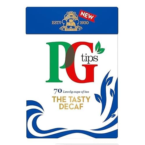 PG Tips Pyramid Decaf 80 Tea Bags 250g - entkoffeinierter Schwarztee von PG tips