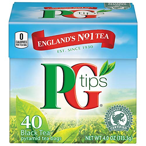 PG Tips Schwarzer Tee, 1er Pack (1 x 116g) von PG tips