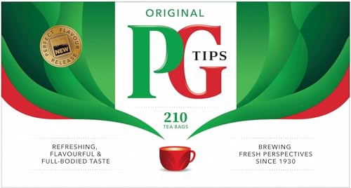 Pg Tips 210 quadratische Teebeutel, 609 g, 4 Stück von PG tips