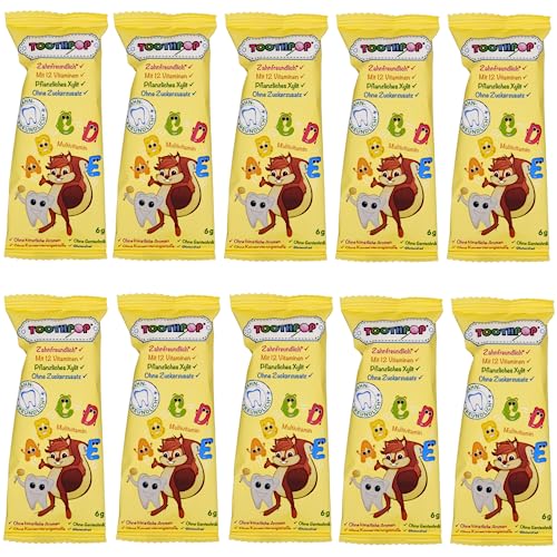 Toothpop Zahnpflege Lolli Multivitamin I 10er Sparset I plus PharmaPerle giveaway von PHARMA PERLE