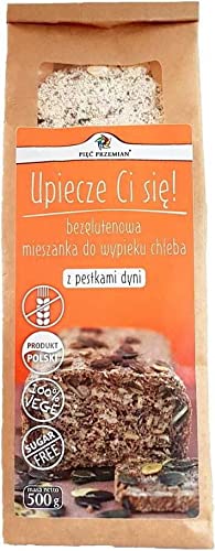Brotmischung mit Kürbiskernen ohne Gluten 500g Pięć Przemian von PIĘĆ PRZEMIAN