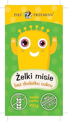 PIĘĆ PRZEMIAN Teddybärgelees ohne Zuckerzusatz 100g PIĘĆ PRZEMIAN Teddybärgelees ohne Zuckerzusatz 100g von PIĘĆ PRZEMIAN