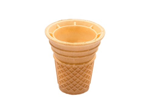 PJaspert Eiswaffeln | Waffelbecher "Softeis Cup groß" 70xØ64mm (108 Stück) von PJaspert Eiswaffeln