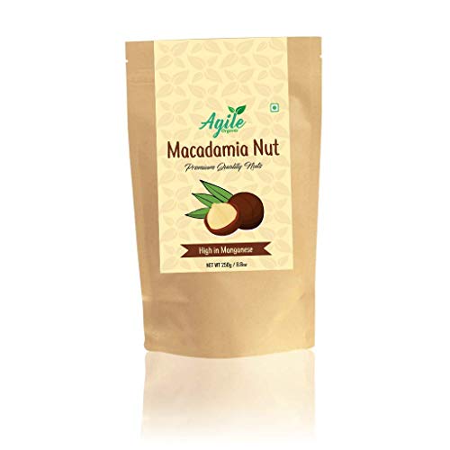 Agile Organic Premium Macadamia Nuts 250g von PKD