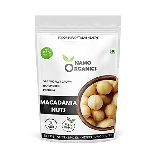 Namo Organics - Organic Macadamia Nuts 300 Gm Namo Organics - Organic Macadamia Nuts 300 Gm von PKD