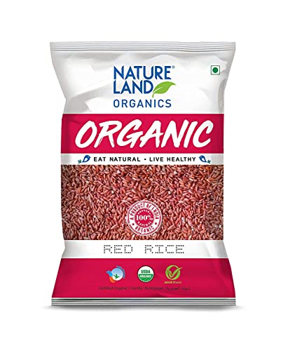 Natureland Organics Red Rice 1 Kg - Organic Rice von PKD