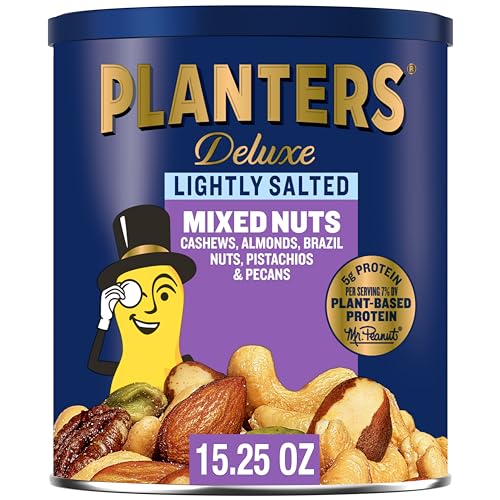 Planters Deluxe Mixed Nuts, Lightly Salted, 15.25 Ounce von PLANTERS