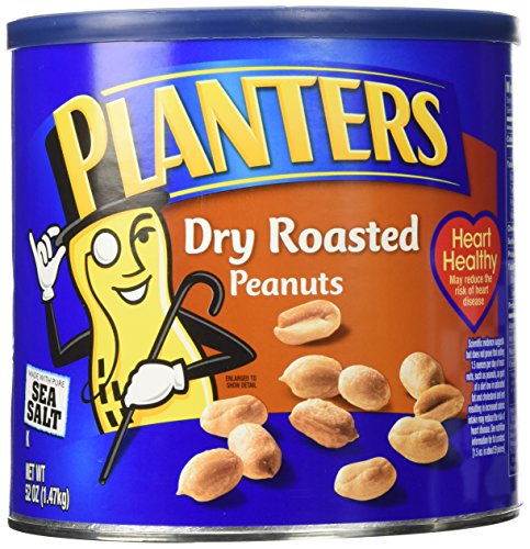 Planters Dry Roasted Peanuts Made With Sea Salt 52 Ounce Container Planters Dry Roasted Peanuts Made With Sea Salt 52 Ounce Container von PLANTERS