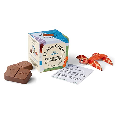 PLAYin CHOC Überraschungswürfel Schokolade, Tiere des Ozeans, 20g PLAYin CHOC Überraschungswürfel Schokolade, Tiere des Ozeans, 20g von PLAYin CHOC