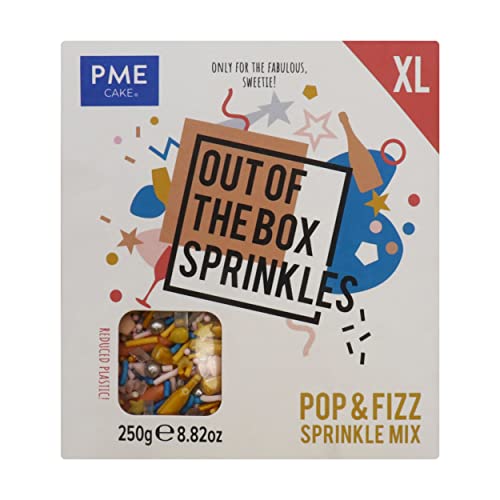 Out the Box Sprinkle Mix XL - Champagner-Mix, 250g von PME