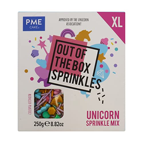 Out the Box Sprinkle Mix XL - Einhorn Mix, 250g von PME