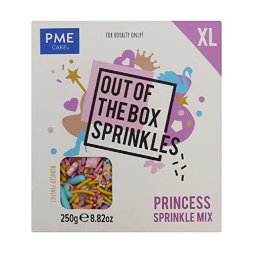 Out the Box Sprinkle Mix XL - Prinzessin Mix, 250g von PME