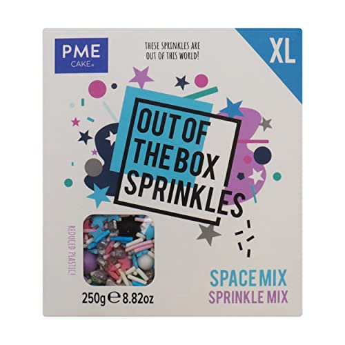 Out the Box Sprinkle Mix XL - Weltraum-Mix, 250g von PME