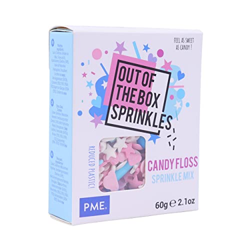 PME - Out the Box Sprinkle Mix - Candy Floss 60g von PME