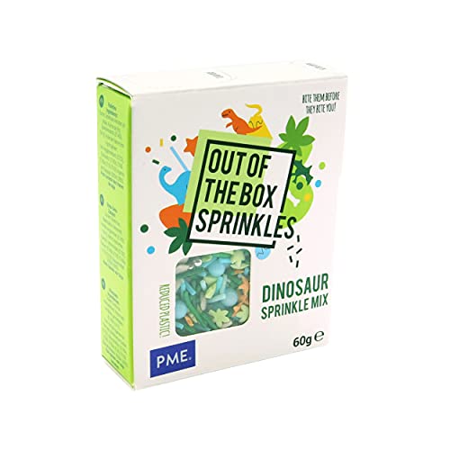 PME Out the Box Sprinkle Mix Dinosaurier Mix 60g von PME