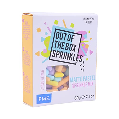 PME - Out the Box Sprinkle Mix - Matte Pastel 60g von PME