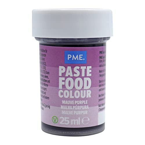 PME Backfarbe Paste - Malvenfarbenes Lila (25g) von PME