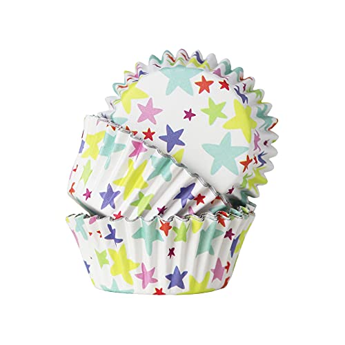 PME Star Blast Cupcake-Förmchen mit Folienfutter, 30 Stück von PME