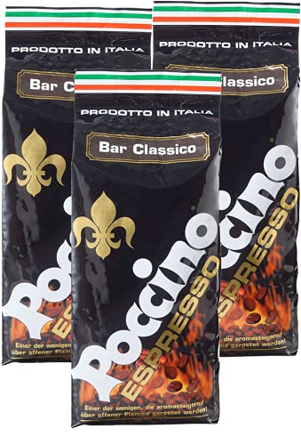 Poccino Espresso-Bohnen: Classico 3er Pack (3 x 1 Kg) von POCCINO