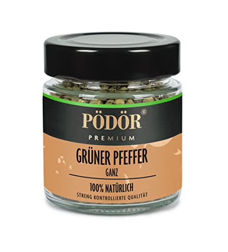 PÖDÖ R - Grüner Pfeffer - ganz (120g) von PÖDÖR