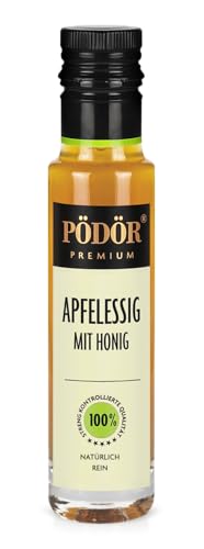 PÖDÖR - Apfelessig mit Honig - ungefiltert (250 ml) von PÖDÖR