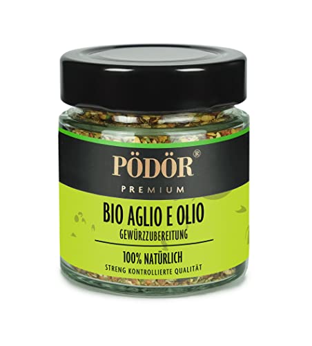 PÖDÖR - Bio Aglio e Olio - Gewürzzubereitung (180g) von PÖDÖR