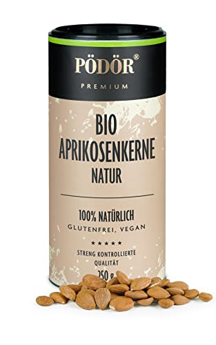 PÖDÖR - Bio Aprikosenkerne - natur (250) von PÖDÖR