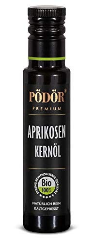 PÖDÖR - Bio Aprikosenkernöl 100 ml - kaltgepresst - naturbelassen - ungefiltert von PÖDÖR