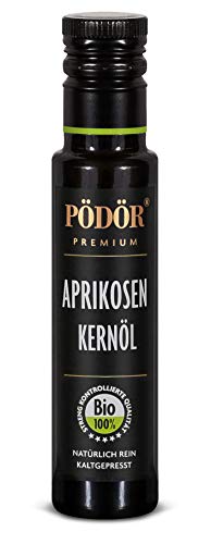 PÖDÖR - Bio Aprikosenkernöl 100 ml - kaltgepresst - naturbelassen - ungefiltert von PÖDÖR