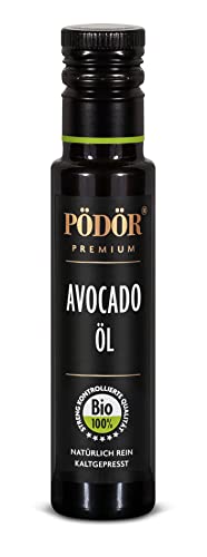 PÖDÖR - Bio Avocadoöl kaltgepresst - naturbelassen - ungefiltert (100ml) von PÖDÖR