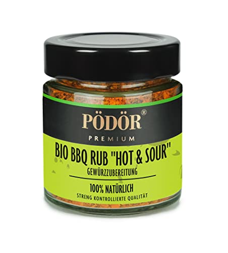 PÖDÖR - Bio BBQ Rub "Hot & Sour" - Gewürzzubereitung (100g) von PÖDÖR