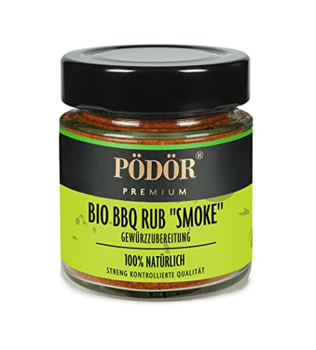 PÖDÖR - Bio BBQ Rub "Smoke" - Gewürzzubereitung (100g) von PÖDÖR