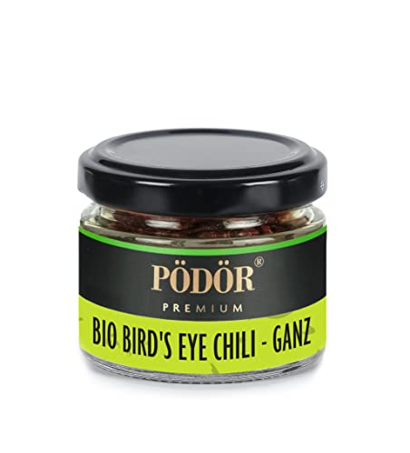PÖDÖR - Bio Bird's eye Chili - ganz (40g) von PÖDÖR