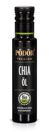 PÖDÖR - Bio Chiaöl 100 ml - kaltgepresst - naturbelassen - ungefiltert von PÖDÖR