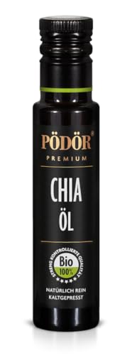 PÖDÖR - Bio Chiaöl - kaltgepresst - naturbelassen - ungefiltert (100 ml) von PÖDÖR